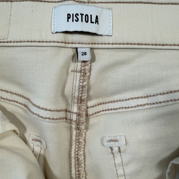 Pistola Jeans Womens Size 28 Sandstone Lennon High Rise Crop Boot - Picture 11 of 13